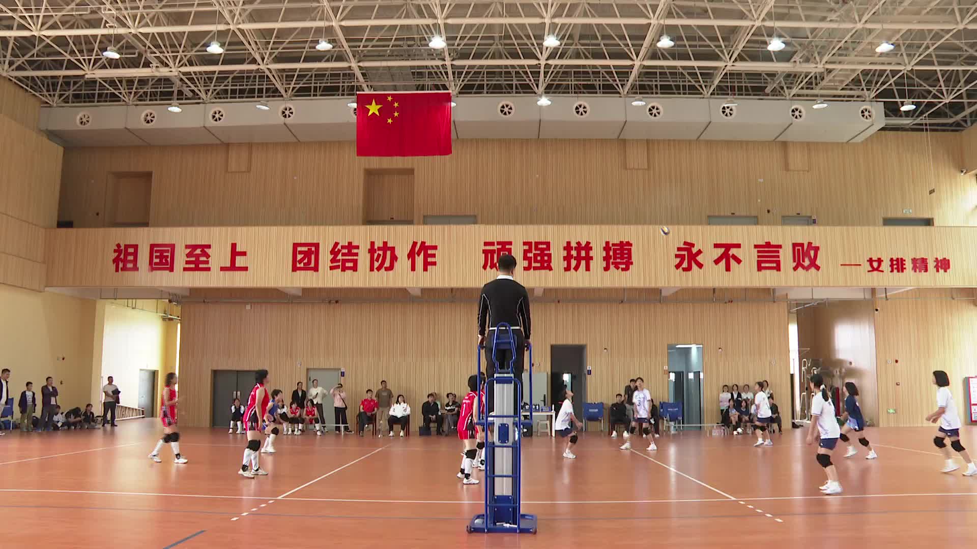 2024年湖南省初中生排球比赛开幕