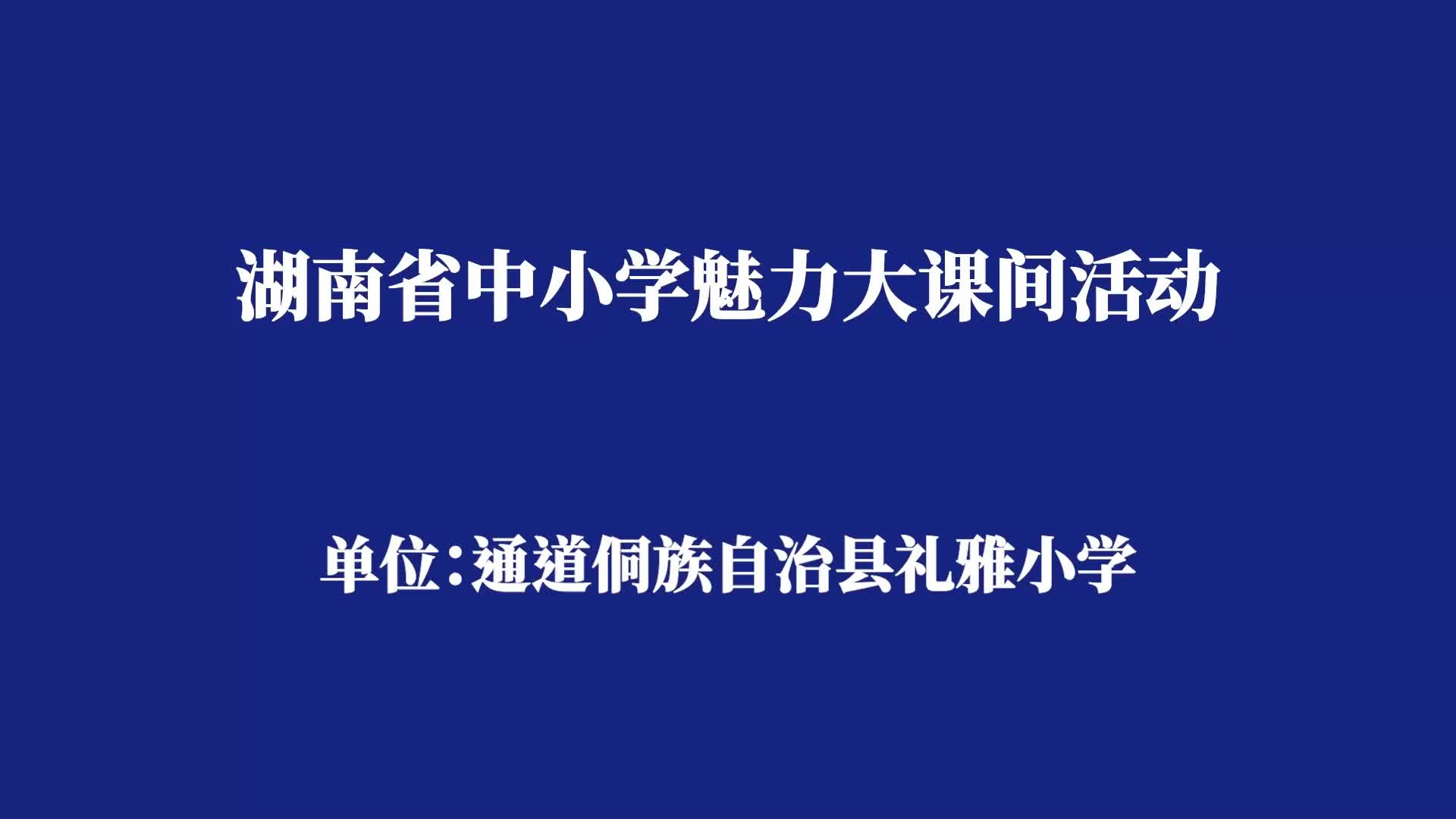 通道侗族自治县礼雅小学——呼啦圈舞出青春