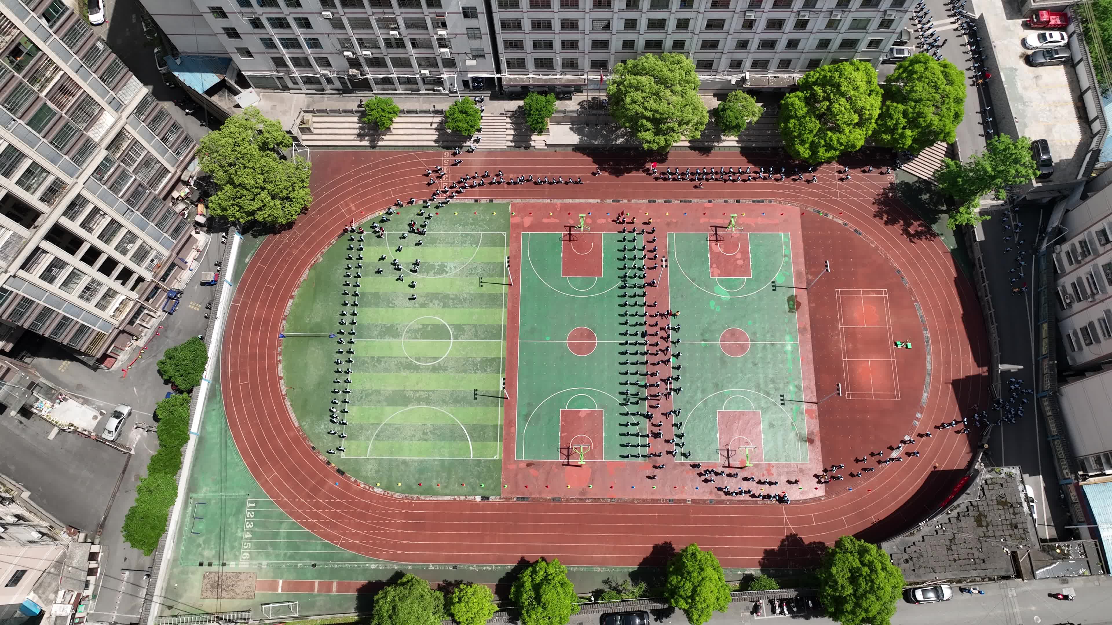 湘西州保靖县雅丽中学魅力大课间展示——崇德尚文，雅健丽心