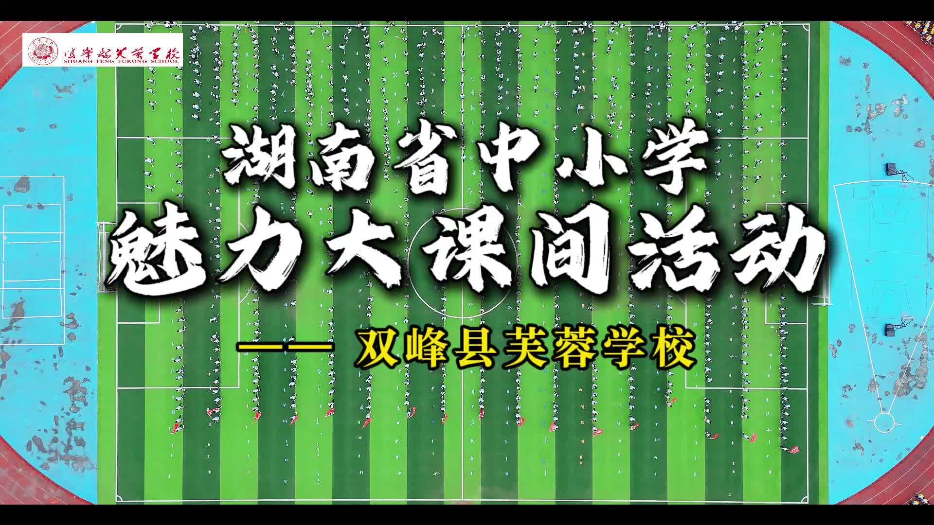 娄底市双峰县芙蓉学校—活力跃动 魅力绽放