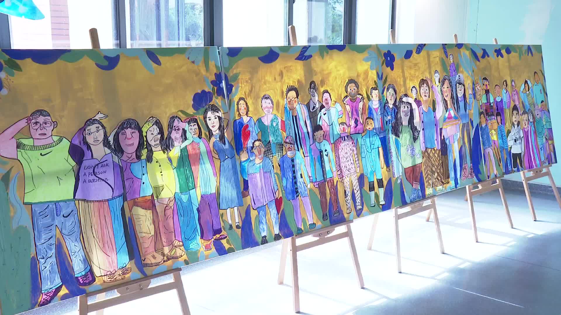 长沙特校举行毕业展