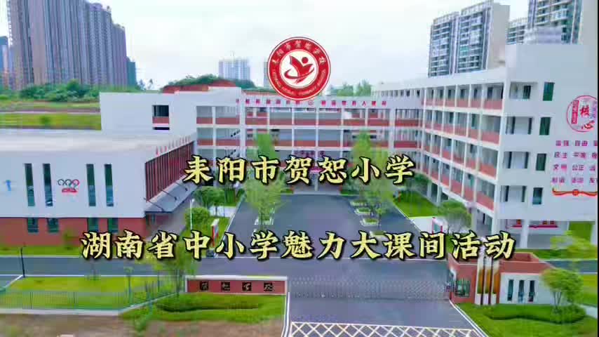 耒阳市贺恕学校大课间活动展示