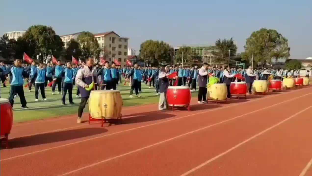 湘西州永顺县第三中学体育大课间展示——活力课间·精彩绽放