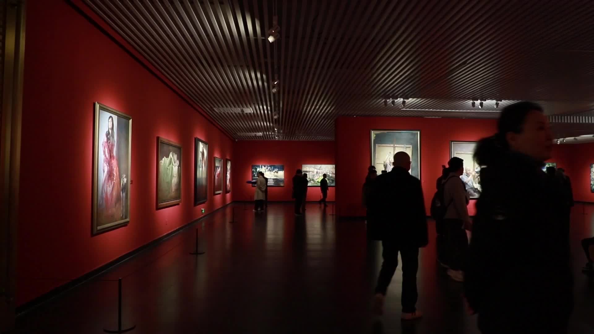 "戴平均的艺术天地"作品展在长沙开展