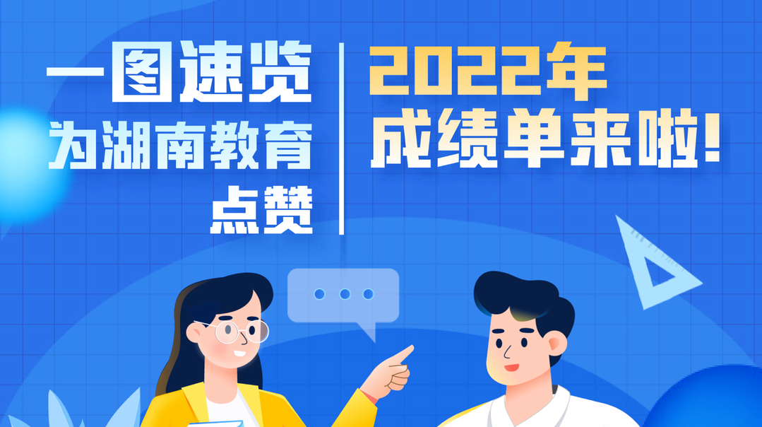 一图速览丨为湖南教育点赞，2022年成绩单来啦！