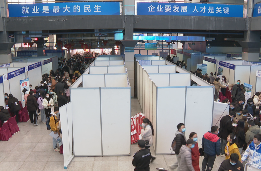 新春纳才：医卫行业专场揽才 近8000人入场求职