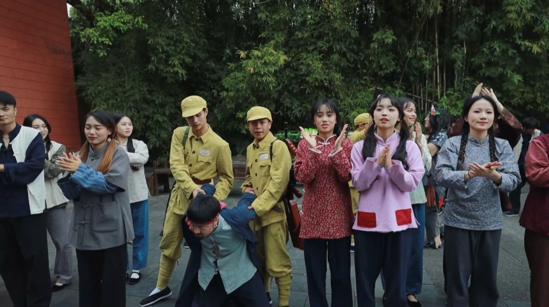 五一假期：长沙世界之窗上演实景剧《乌龙山剿匪记》
