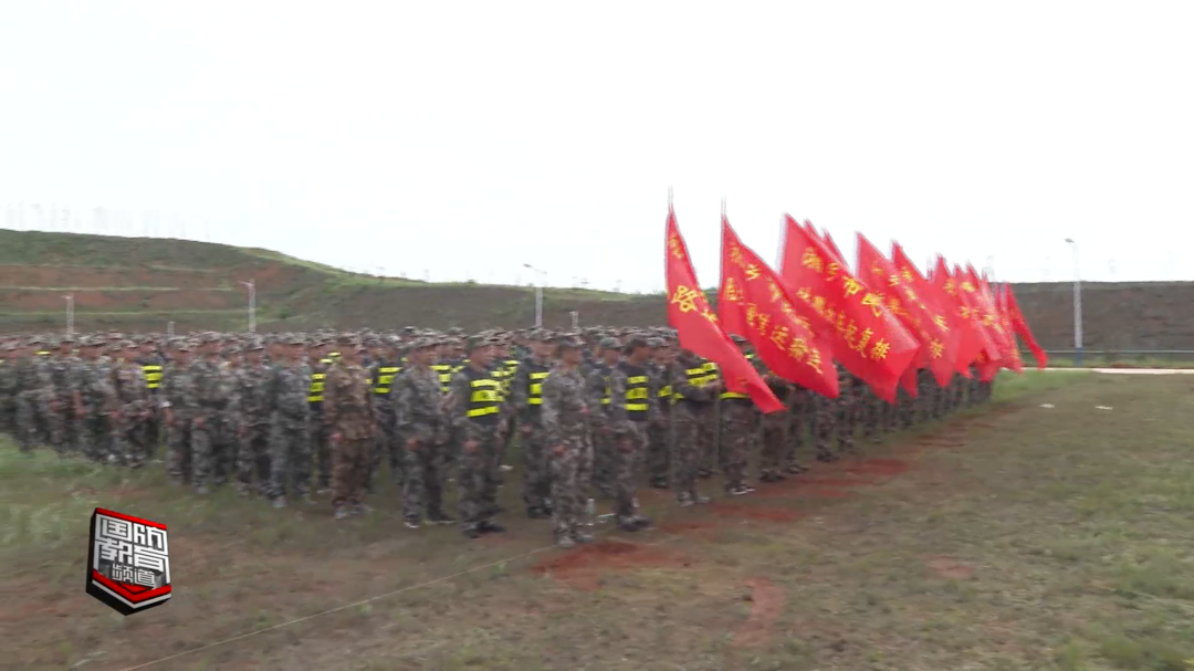 明使命 展英姿！湘乡市基干民兵接受点验