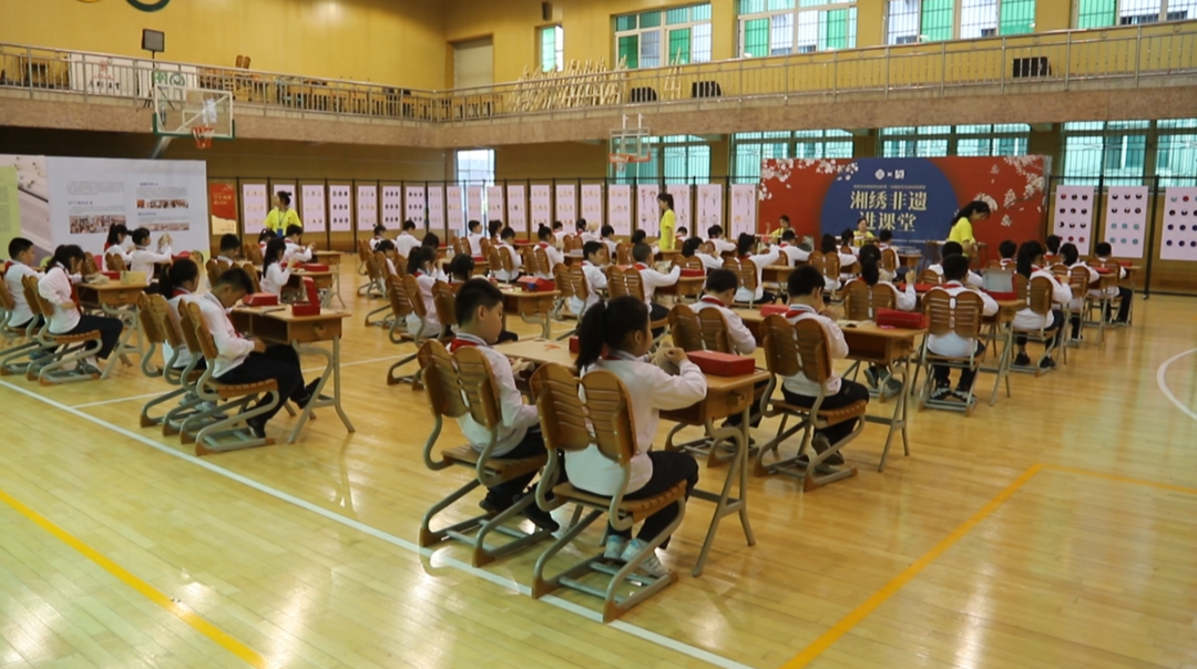 劳动教育在湖南：湘绣技艺走进“三点半”课堂