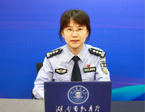 湖南警察学院杨元花：托警务化管理，创新心理健康教育“三个结合”