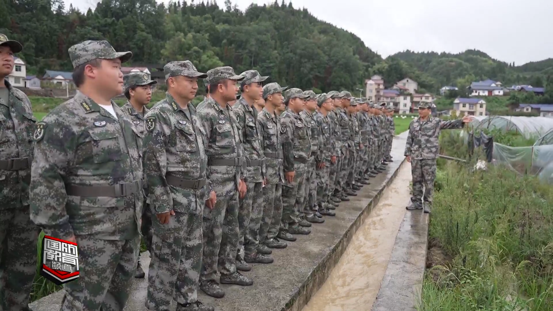 湘西保靖县人武部组织民兵开展教育实践活动