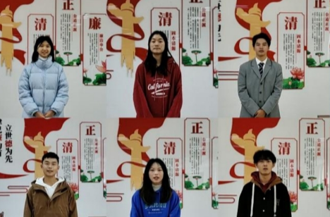 湖南有色金属职院：“‘我的青春不迷茫’清廉表白快闪”点亮红色清廉文化墙
