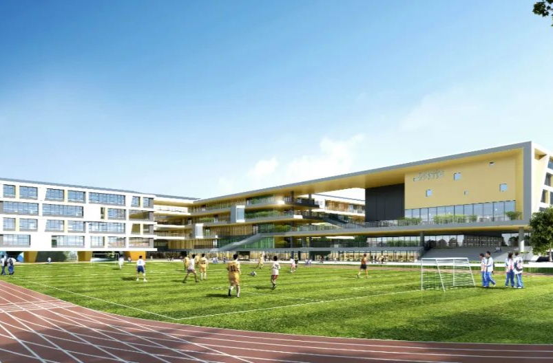 规划36个班，1800个学位，长沙市望城这所在建中学主体封顶！