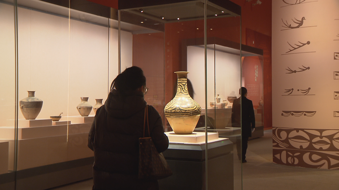 元旦假期：200余件甘肃彩陶精品在省博展出