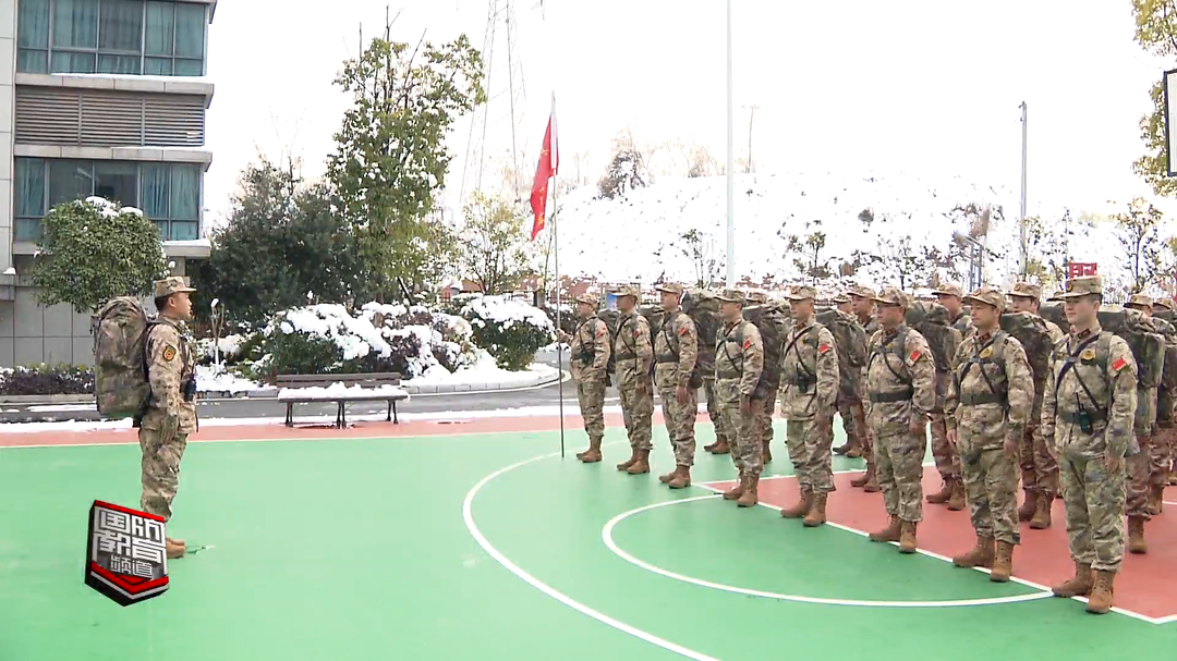 闻令出击！ 株洲市天元区在冰雪中展开战备拉动演练