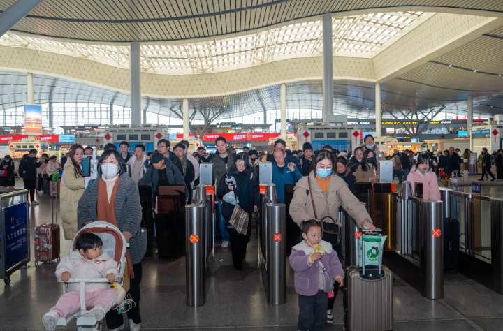 返程客流显著上升！正月初五湖南各车站预计发送旅客62.7万人次