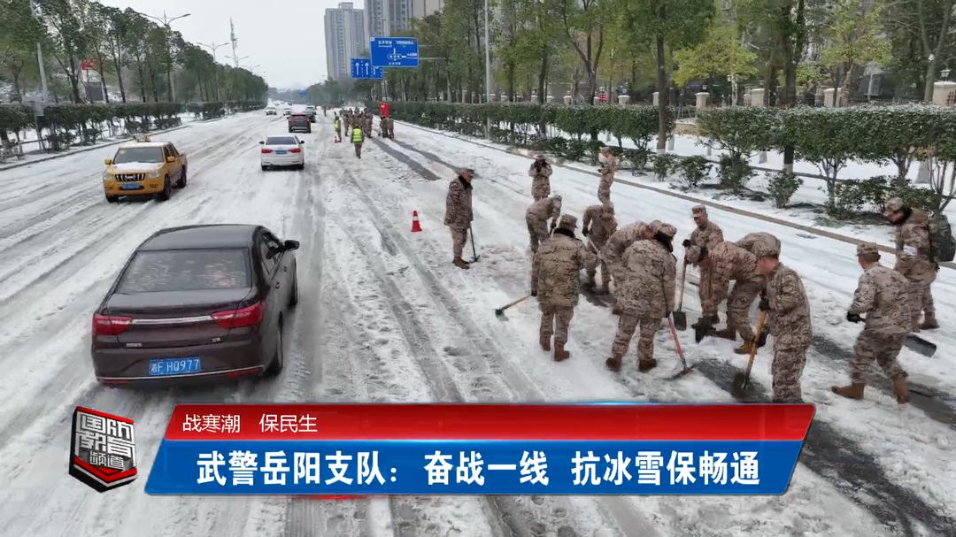 战寒潮 保民生