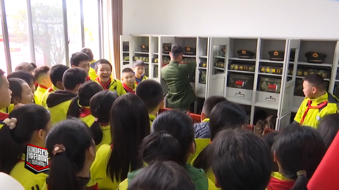 衡阳蒸湘区：国防教育主题活动 为学生种下红色种子