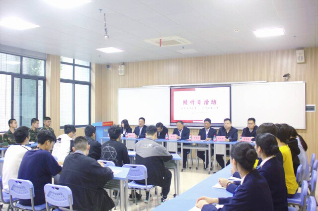 现场听建议、解难题……长沙航空职院坚持这项活动已经7年