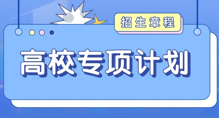 2024年高校专项计划招生简章汇总（4）
