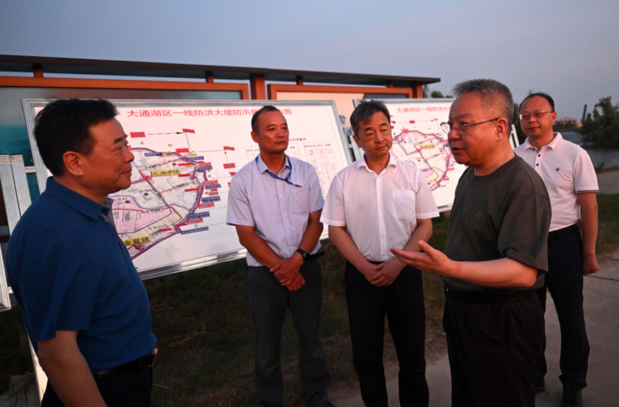 沈晓明赴益阳检查督导防汛工作：坚决筑牢防汛救灾安全堤坝