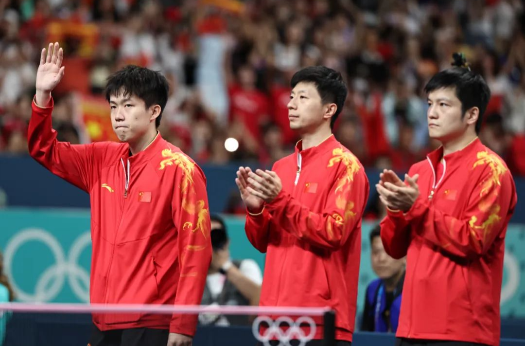 第32金！五连冠！国乒男团，又赢了！