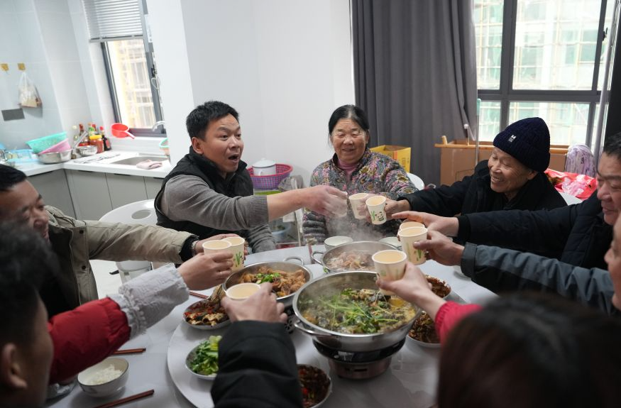团洲垸里的“开火饭”