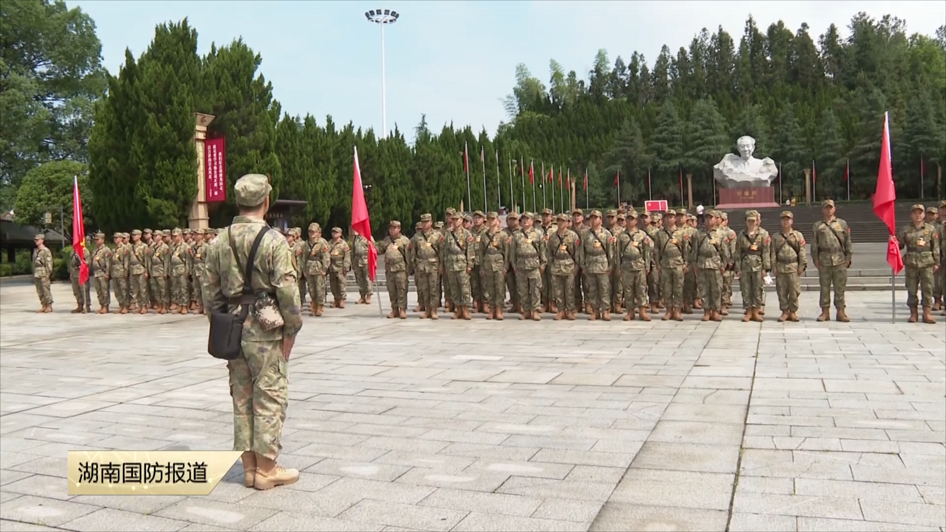 熱血行軍戰(zhàn)高溫 這堂“實(shí)戰(zhàn)課”在文家市展開(kāi)