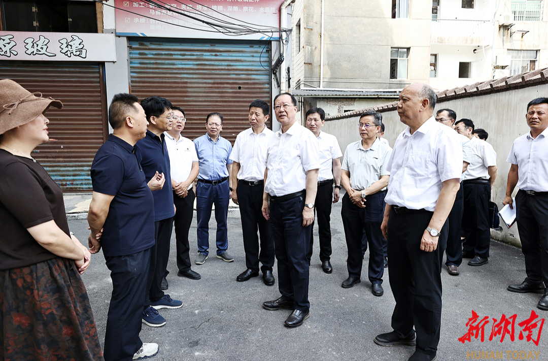 毛伟明在张家界接访
