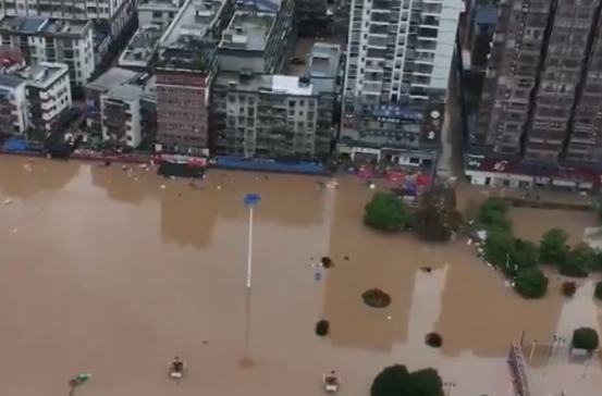 降雨落区转向怀化、邵阳 后续澧水仍然吃紧