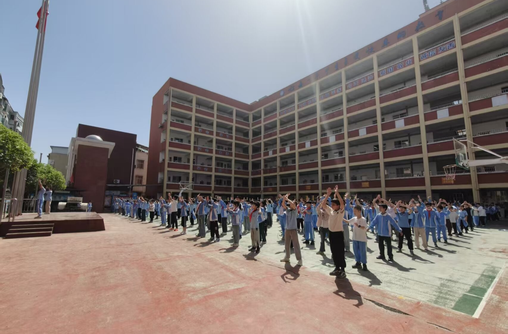 攸县联星街道中街小学——快乐多彩悦动课间，健康活力和谐中街