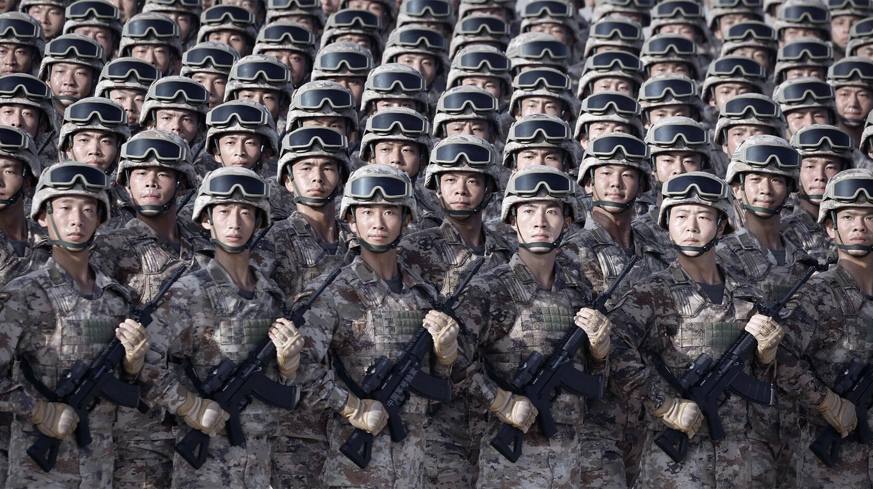 横屏看更震撼！九三阅兵训练高清大图，来了！