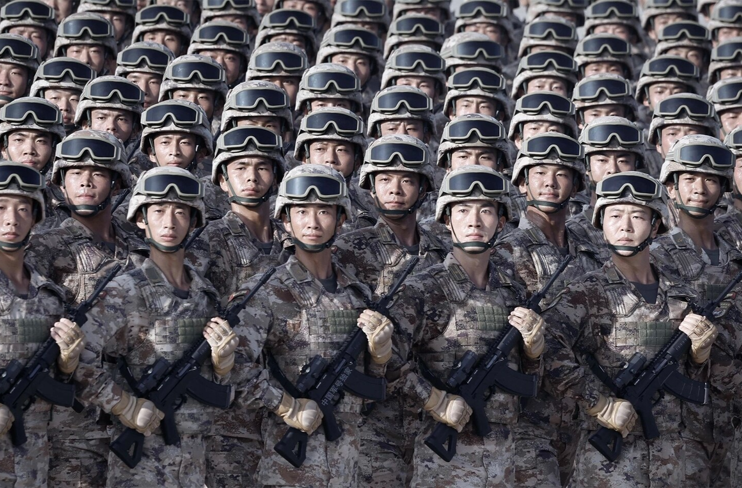 横屏看更震撼！九三阅兵训练高清大图，来了！