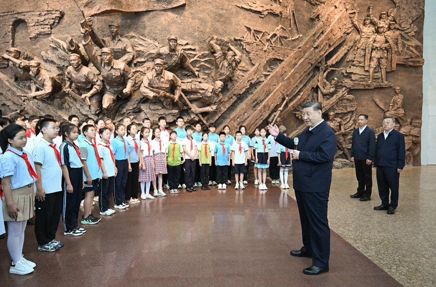 弘扬伟大抗战精神，习近平总书记这样身体力行