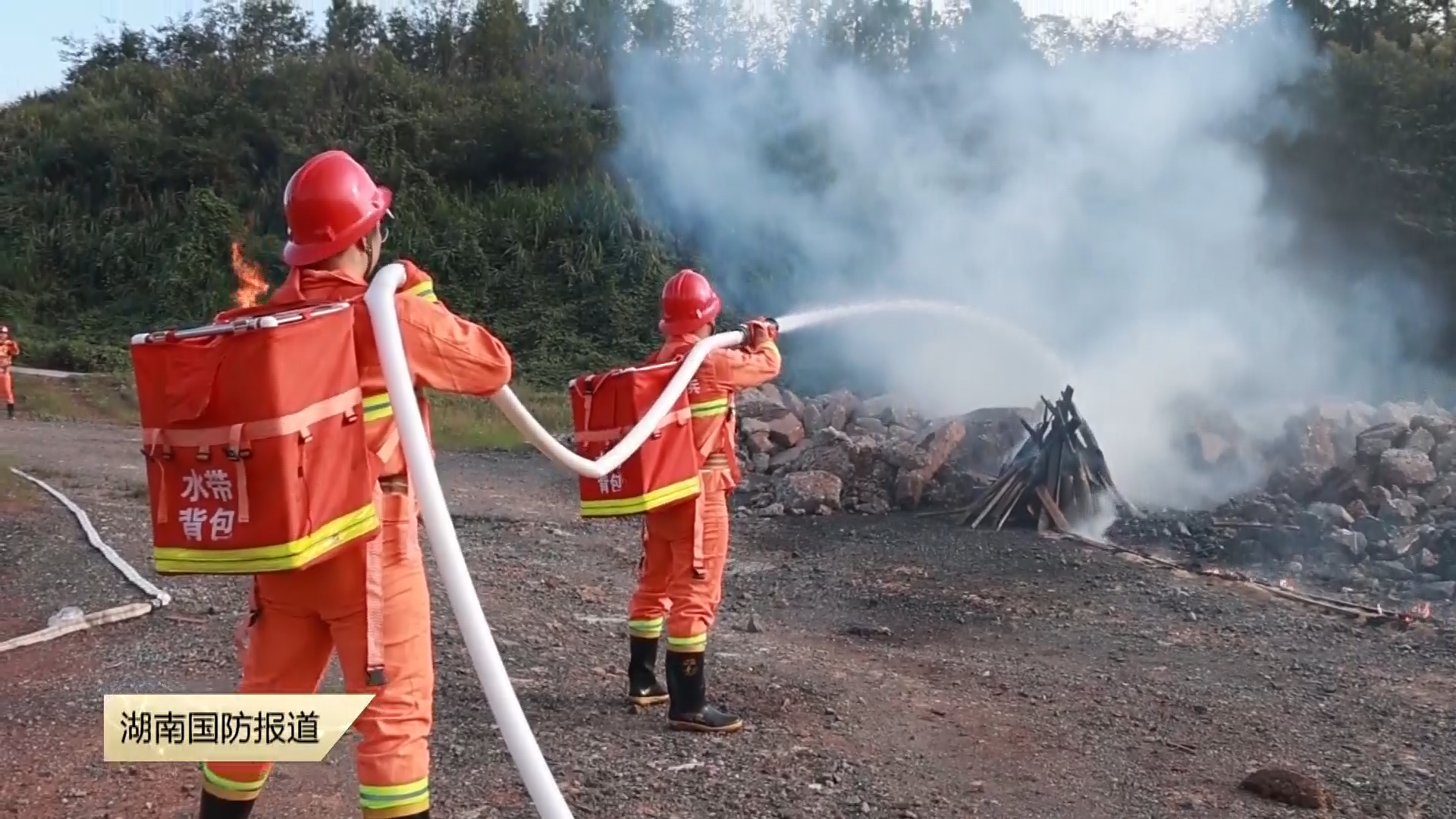 以练备战！祁东县开展2025年森林防灭火应急演练