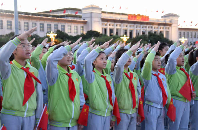 今天，少先队建队纪念日！