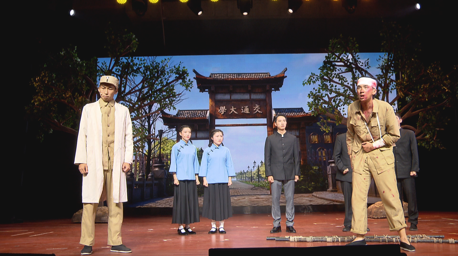 高雅艺术进校园 原创话剧《钱学森》湖南首演