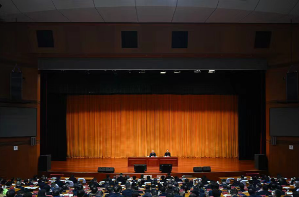 学习贯彻党的二十届四中全会精神中央宣讲团报告会在长沙举行 沈晓明作宣讲报告