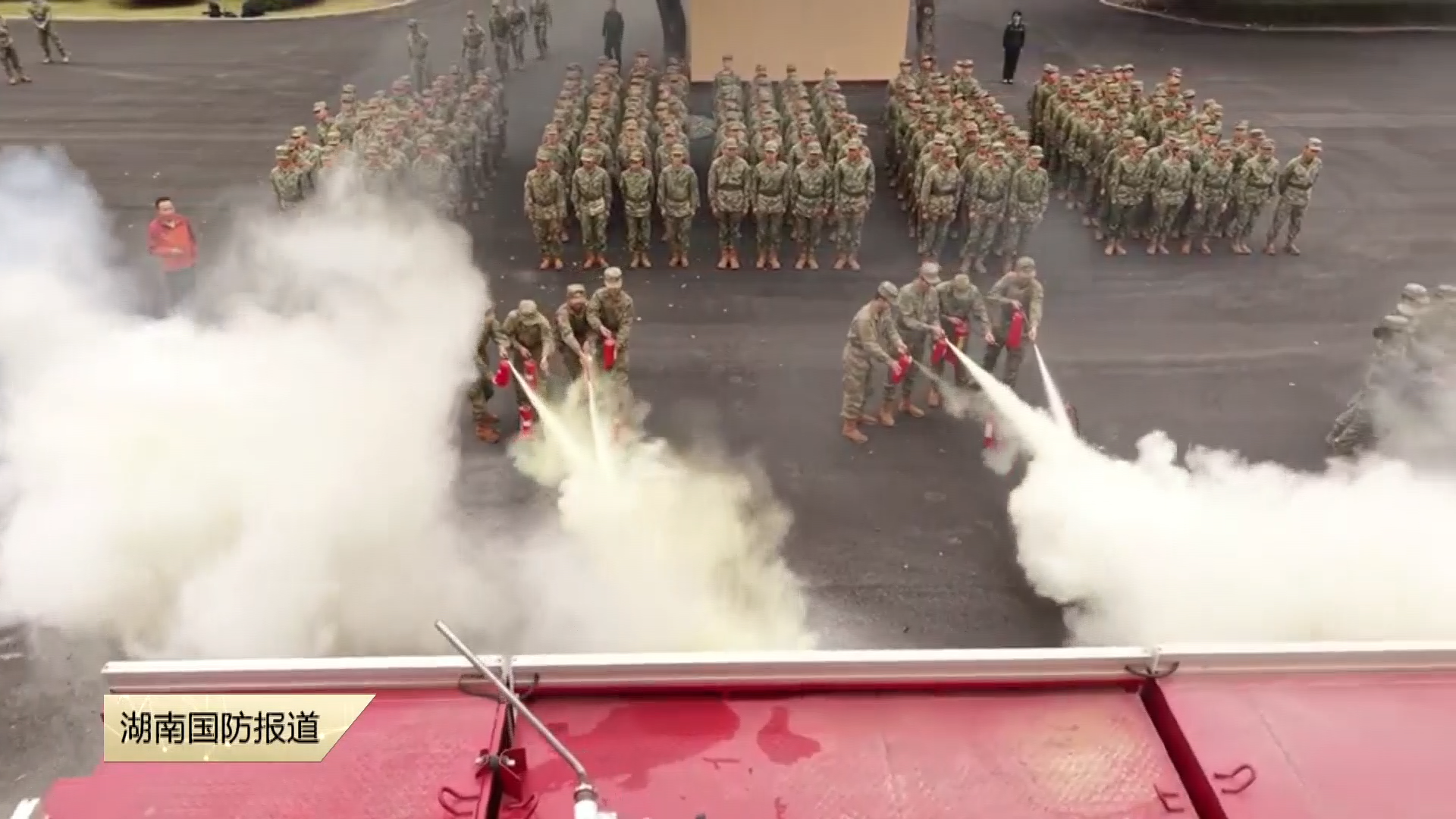 国防科技大学军政基础教育学院开展消防知识普及