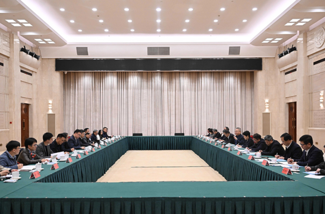 沈晓明与上海科技大学校长封东来一行会谈