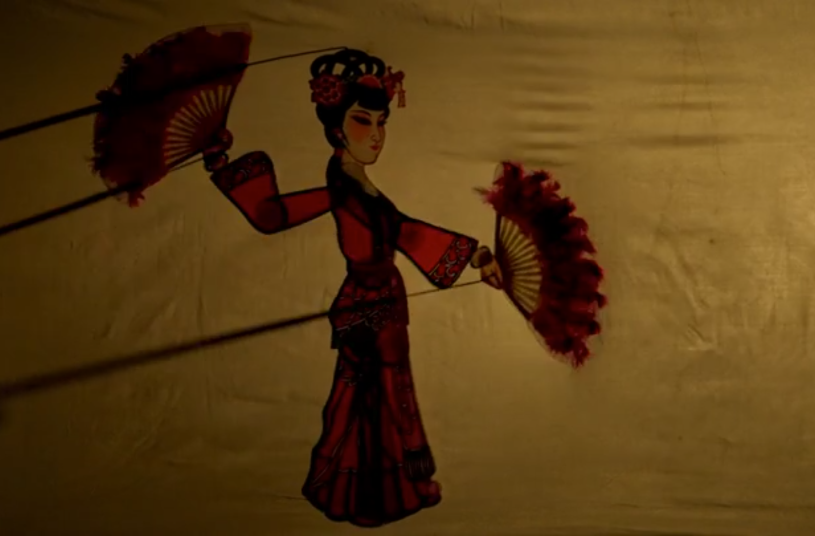 网络短视频二等奖作品《衡山影子戏：藏在烟火里的光影传奇》