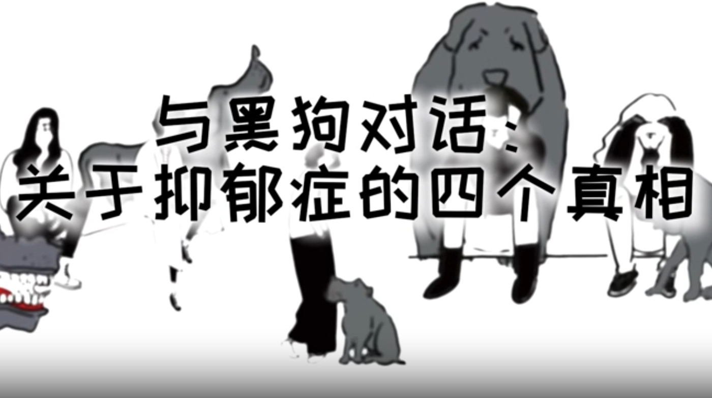 大学生公益短片、公益广告二等奖作品《与黑狗对话——关于抑郁症的四个真相》