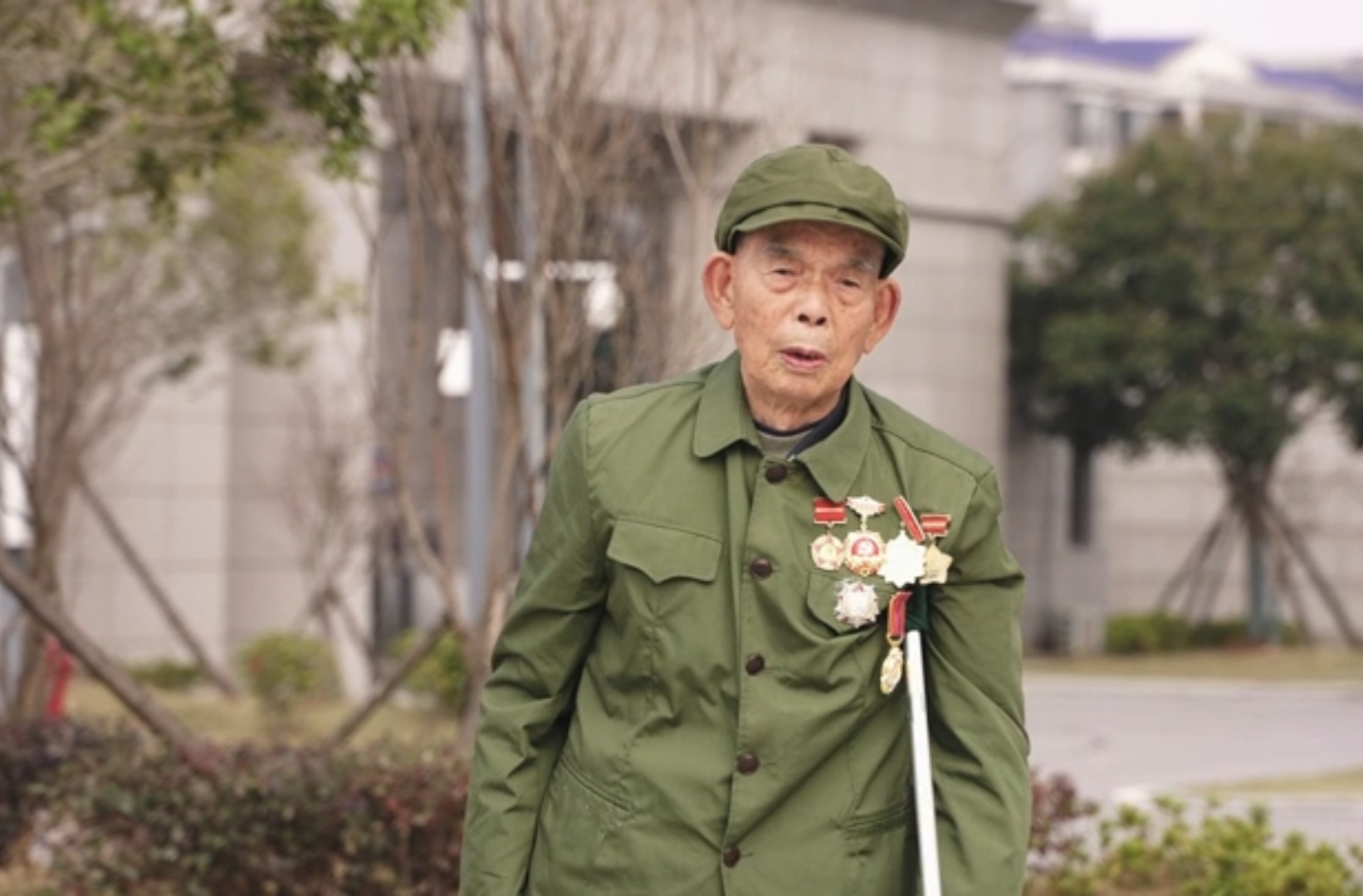 网络短视频三等奖作品《抗美援朝老兵 杨业政 把一切献给党》