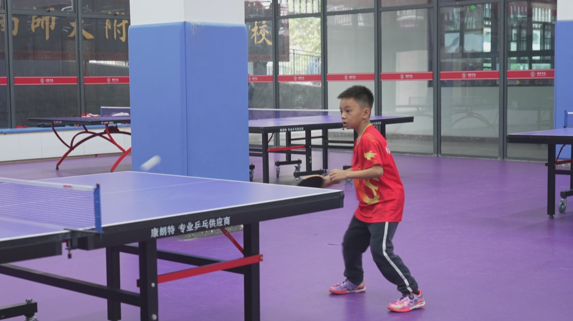 1年球龄那又如何？ 7岁男孩入选乒乓球国少集训队