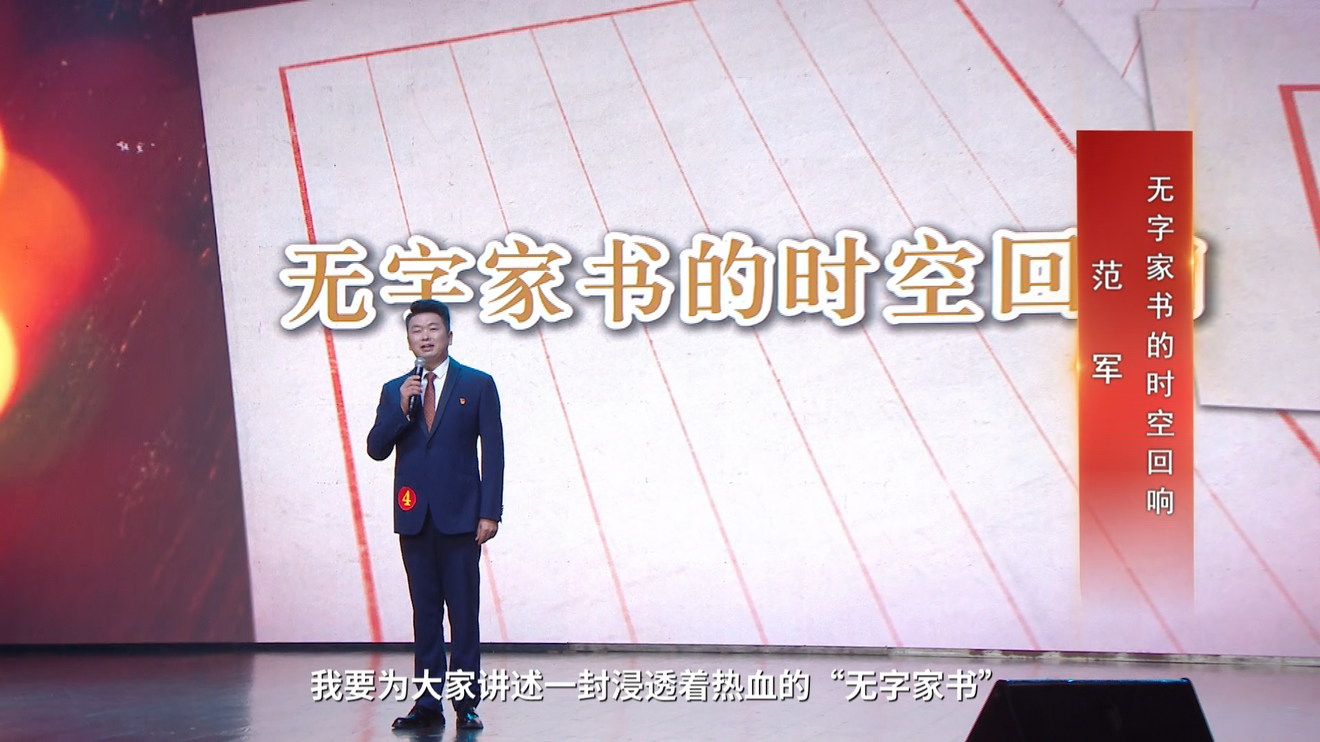 无字家书的时空回响——湖南省第九届“爱我国防”主题演讲比赛总决赛获奖作品