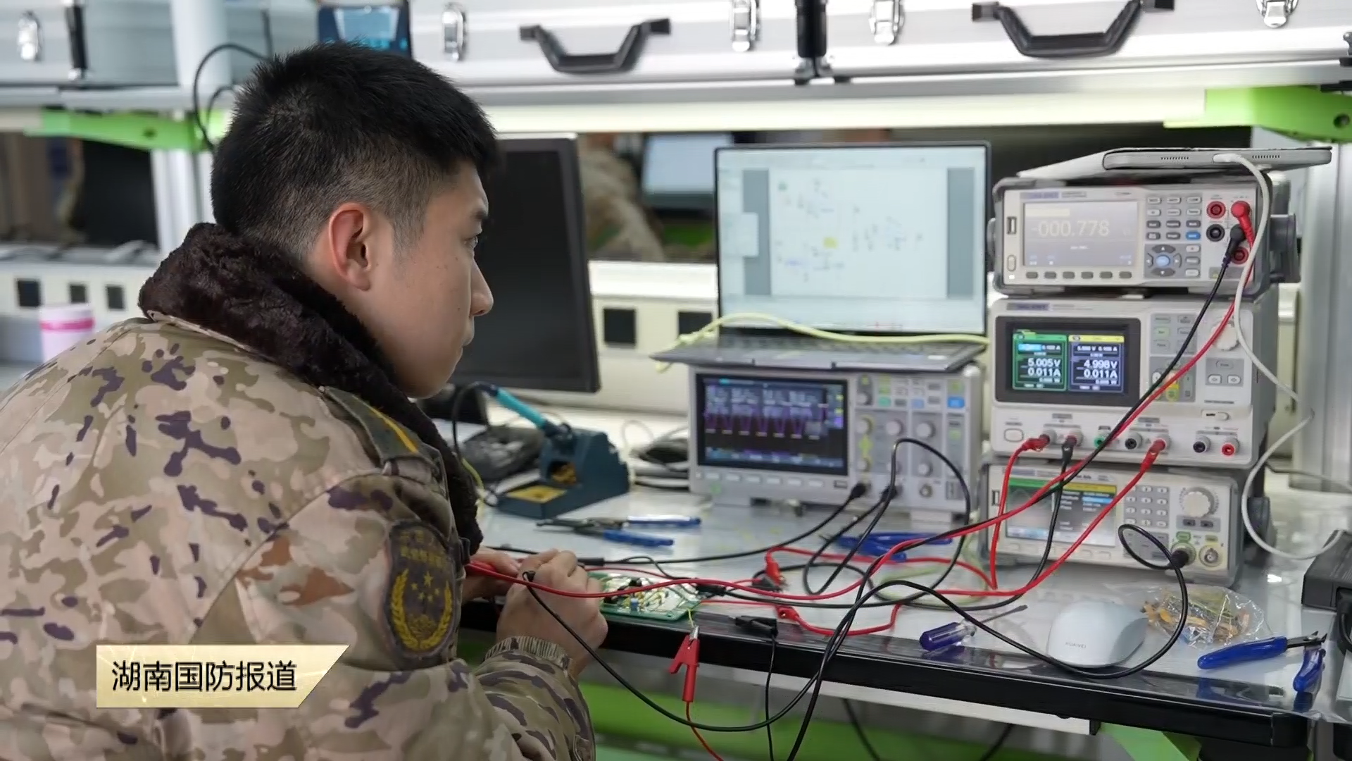 “焊”畅淋漓 国防科技大学举办焊接大赛