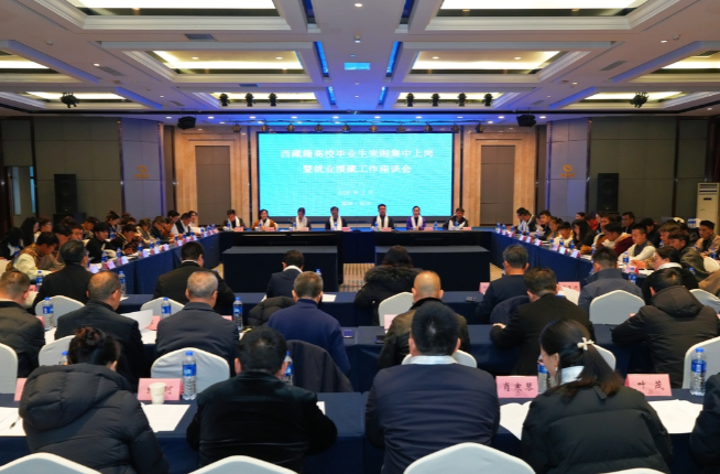 34名西藏籍高校毕业生集中上岗，湖南就业援藏工作座谈会在长沙召开