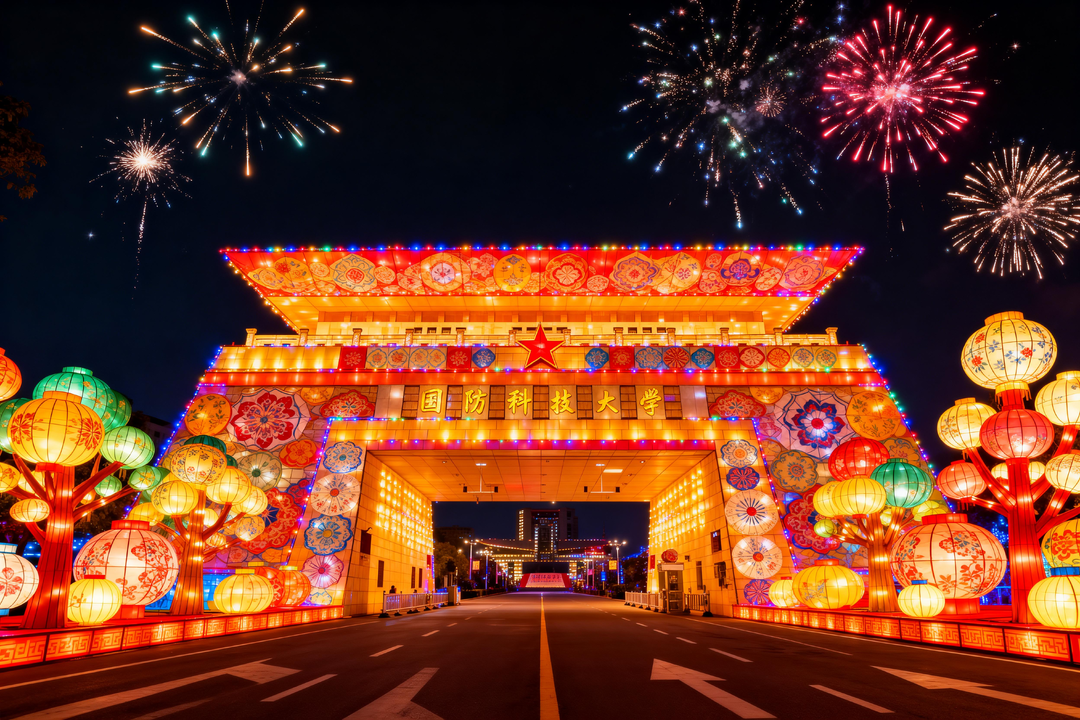 湖南校园“花灯”亮起！愿所有考生所愿皆成真