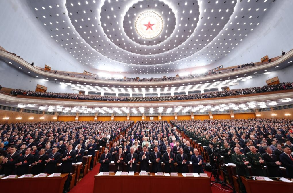 共绘新蓝图 奋进新征程——十四届全国人大四次会议开幕侧记