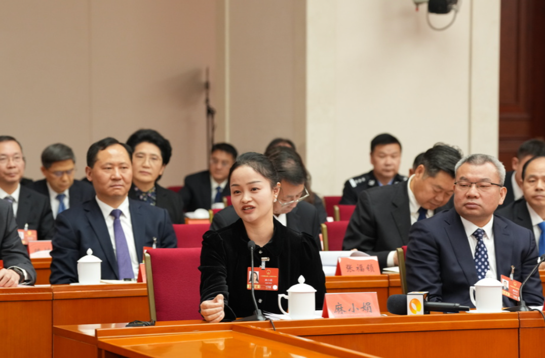 从湖南乡村走出的全国人大代表麻小娟，动情讲述“三间屋子”的故事